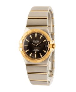 Alternative view of HandMade The Omega Constellation Steel & 18k Yellow Gold Grey Dial