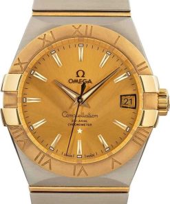 HandMade The Omega Constellation Yellow Gold & Stainless Steel