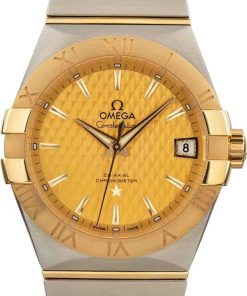 HandMade The Omega Constellation Champagne Lozenge Dial