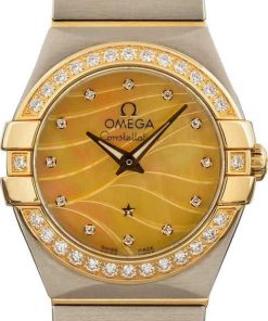 HandMade The Omega Constellation Wavy Champagne Dial
