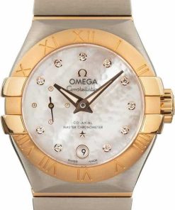 HandMade The Omega Constellation Petite Second Mother of Pearl & Diamond Dial