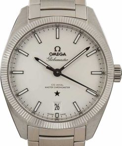 HandMade The Omega Constellation Globemaster Silver Dial