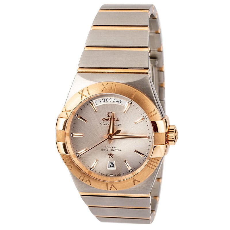 HandMade The New Omega Constellation Two Tone Silver Dial - Image 2