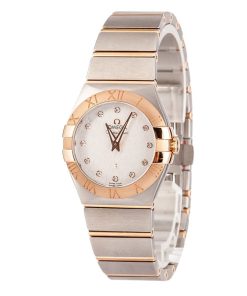 Alternative view of HandMade The Omega Constellation Red Gold & Steel