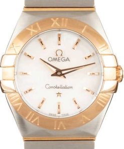 HandMade The Omega Constellation Steel & Gold Quartz