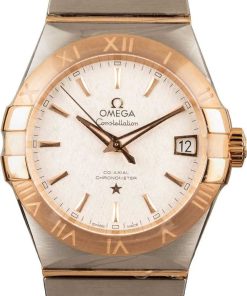 HandMade The Omega Constellation Red Gold & Stainless Steel