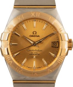 HandMade The Omega Constellation Gold & Steel