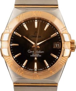 HandMade The Omega Constellation Steel & Red Gold