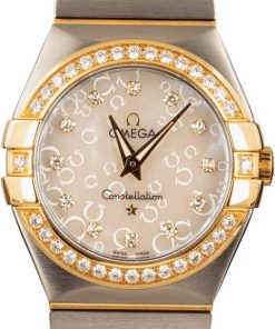 HandMade The Omega Constellation Two Tone Mother of Pearl