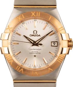 HandMade The Omega Constellation Stainless Steel & 18k Red Gold