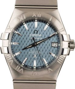 HandMade The Omega Constellation Blue Dial