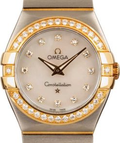 HandMade The Lady Omega Constellation Diamond Dial & Bezel
