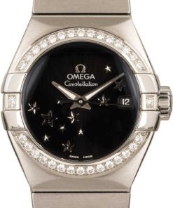 HandMade The Omega Constellation Steel Diamond Bezel
