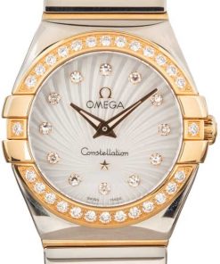 HandMade The Omega Constellation White Supernova Diamond Dial