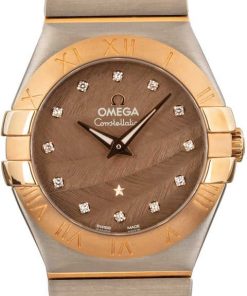 HandMade The Womens Omega Constellation Diamond Dial & Bezel