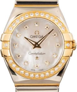 HandMade The Womens Omega Constellation Steel & Gold