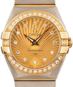 HandMade The Omega Constellation Supernova Champagne Diamond Dial