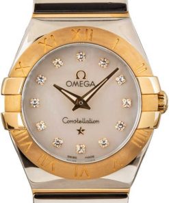 HandMade The Omega Constellation Quartz Diamond Dial