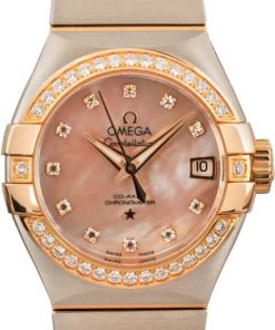 HandMade The Omega Constellation Diamond Bezel