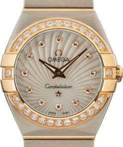 HandMade The Omega Constellation Mother of Pearl Diamond Supernova Dial