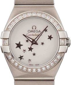 HandMade The Omega Constellation Stars Mother of Pearl Dial