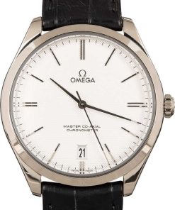 HandMade The Mens Omega De Ville Tresor White Gold