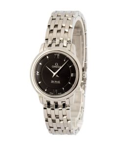 Alternative view of HandMade The Omega De Ville Prestige Black Dial