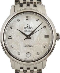 HandMade The Omega De Ville Prestige Butterfly Diamond Dial