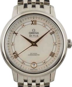 HandMade The Omega De Ville Prestige Roman & Diamond Dial