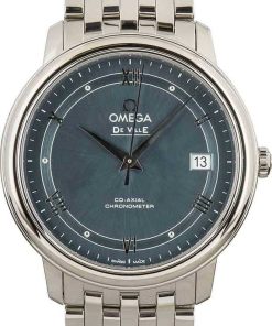 HandMade The Omega De Ville Prestige Blue Dial
