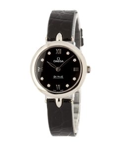 Alternative view of HandMade The Omega De Ville Prestige Dewdrop Black Diamond Dial