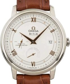 HandMade The Omega De Ville Prestige Co-Axial Silver Dial