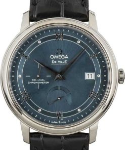HandMade The Omega De Ville Prestige Blue Roman Dial