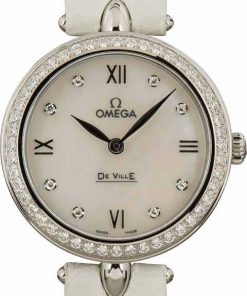HandMade The Omega De Ville Prestige Dewdrop Mother of Pearl Dial