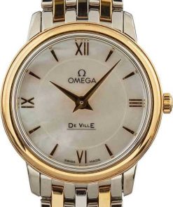 HandMade The Omega De Ville Prestige Mother of Pearl Dial