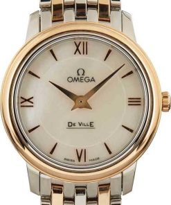 HandMade The Omega De Ville Prestige Red Gold & Steel