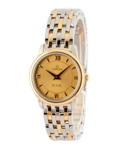 Alternative view of HandMade The Womens Omega De Ville Prestige Champagne Roman Dial