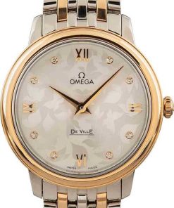 HandMade The Ladies Omega De Ville Prestige Butterfly Dial