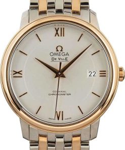 HandMade The Omega De Ville Prestige Silver Dial