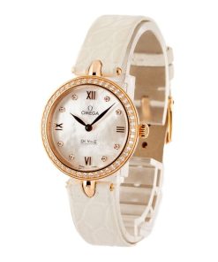 Alternative view of HandMade The Ladies Omega De Ville Prestige 18k Red Gold "Dewdrop"