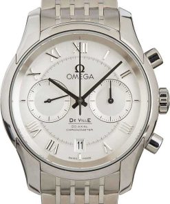 HandMade The Omega De Ville Hour Vision Silver Dial