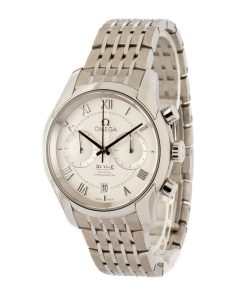 Alternative view of HandMade The Omega De Ville Hour Vision Silver Dial