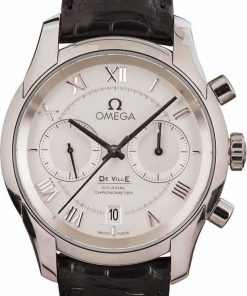 HandMade The Omega De Ville Hour Vision Silver Roman Dial