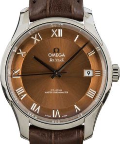 HandMade The Omega De Ville Prestige Brown Dial