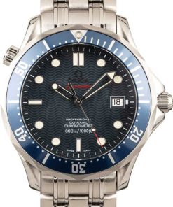 HandMade The Omega Seamaster Pro 300M Blue Wave Dial