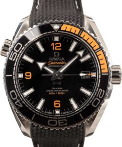 HandMade The Omega Seamaster Planet Black Rubber Strap