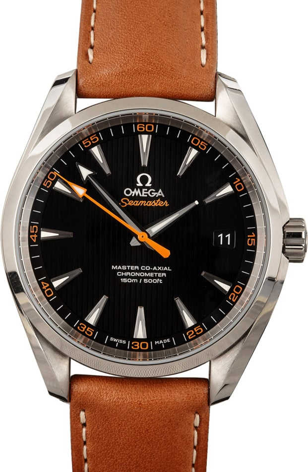 HandMade The Omega Seamaster Aqua Terra Black Teak Dial