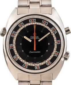 HandMade The Vintage Omega Seamaster Chronostop Black