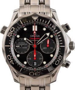 HandMade The Mens Omega Seamaster Diver 300M Co-Axial Chronograph