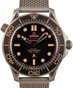 HandMade The Mens Omega Seamaster Titanium 007 Edition